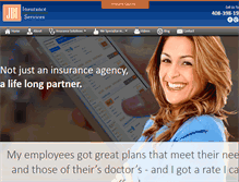 Tablet Screenshot of jb-insurance.com
